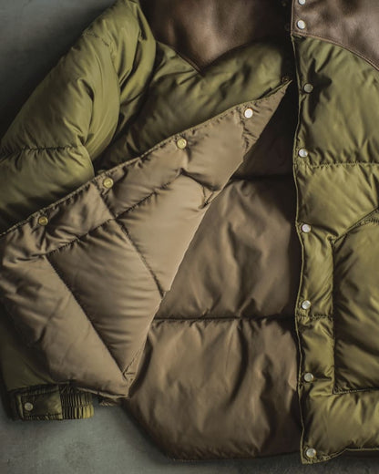 Rocky Mountain Featherbed Co. for ANATOMICA- CHRISTY JACKET - OLIVE DRAB