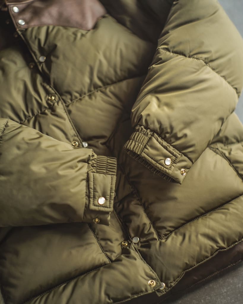 Rocky Mountain Featherbed Co. for ANATOMICA- CHRISTY JACKET - OLIVE DRAB