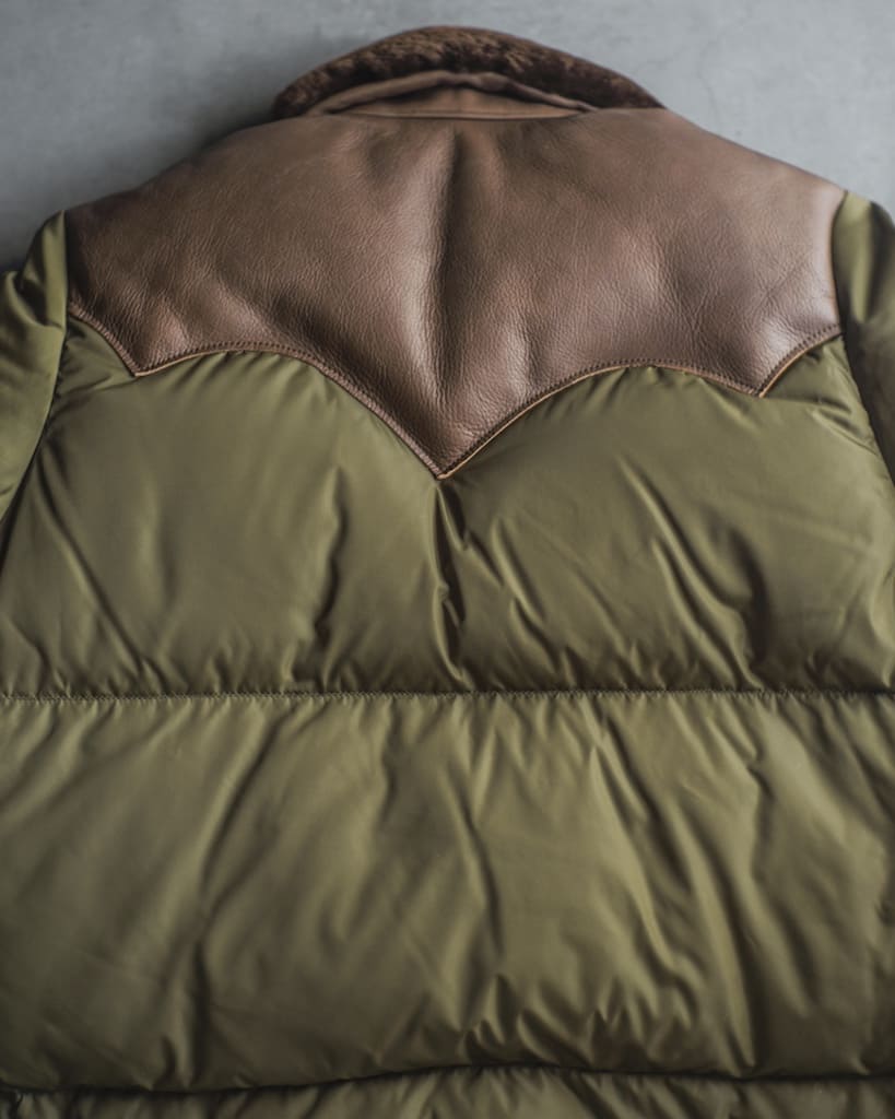 Rocky Mountain Featherbed Co. for ANATOMICA- CHRISTY JACKET - OLIVE DRAB