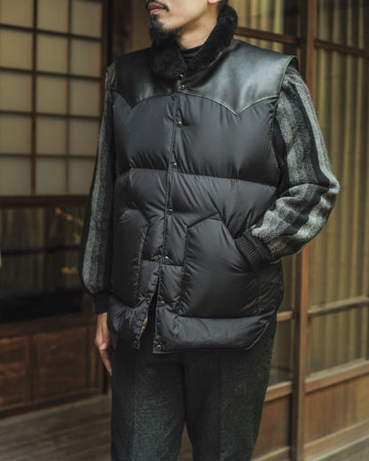 Rocky Mountain Featherbed Co. for ANATOMICA- CHRISTY VEST - BLACK
