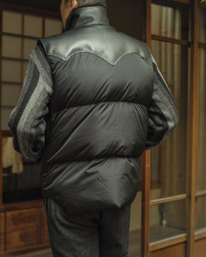 Rocky Mountain Featherbed Co. for ANATOMICA- CHRISTY VEST - BLACK