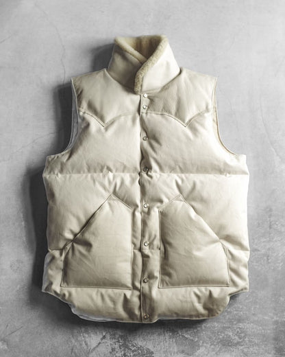Rocky Mountain Featherbed Co. for ANATOMICA- CHRISTY VEST - NATURAL