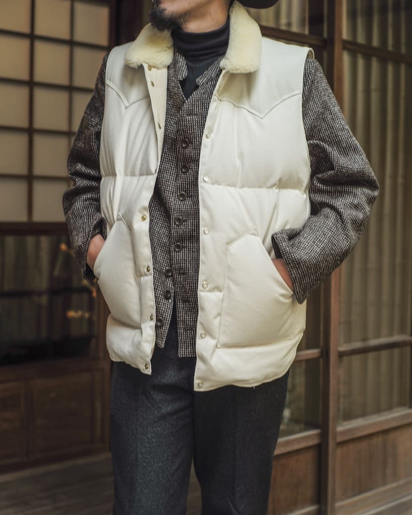 Rocky Mountain Featherbed Co. for ANATOMICA- CHRISTY VEST