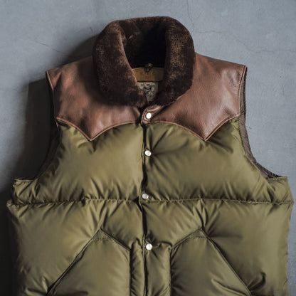 Rocky Mountain Featherbed Co. for ANATOMICA- CHRISTY VEST - OLIVE DRAB