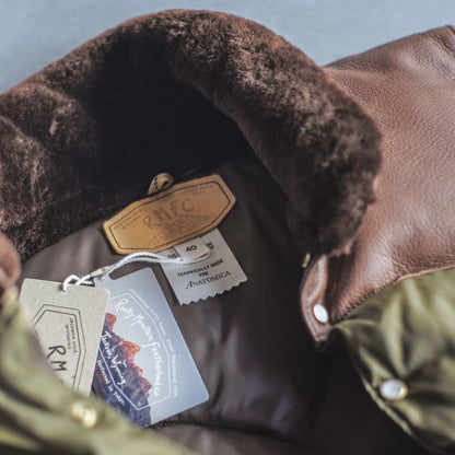 Rocky Mountain Featherbed Co. for ANATOMICA- CHRISTY VEST - OLIVE DRAB