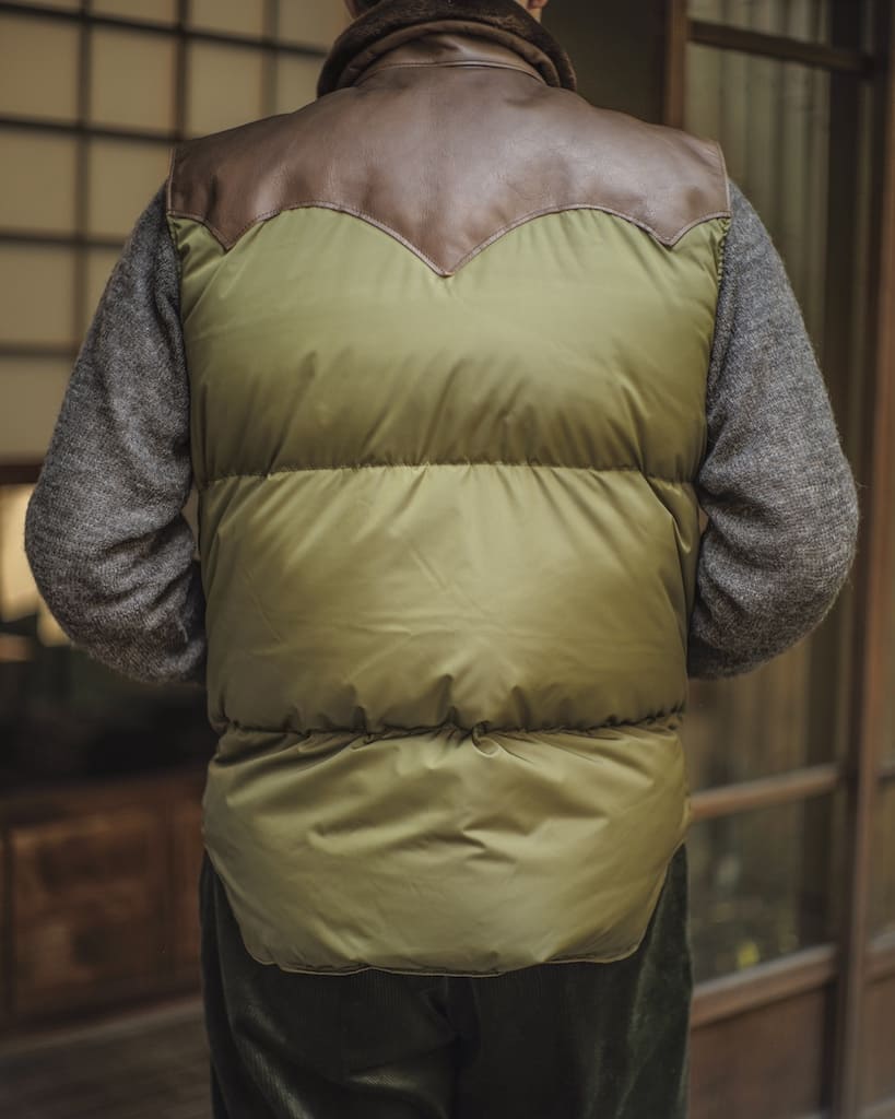 Rocky Mountain Featherbed Co. for ANATOMICA - CHRISTY VEST - OLIVE