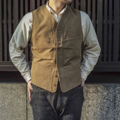 SAGAN - BEDFORD CORDUROY - DARK FAWN