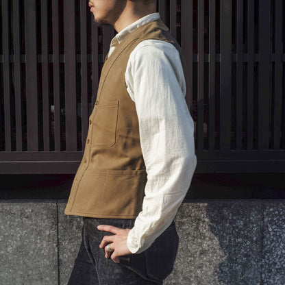 SAGAN - BEDFORD CORDUROY - DARK FAWN