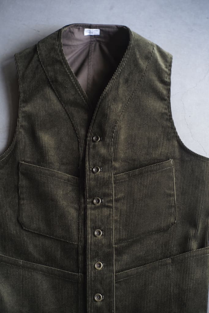 SAGAN - HEAVY CORDUROY - DARK OLIVE – ANATOMICA KYOTO アナトミカ京都