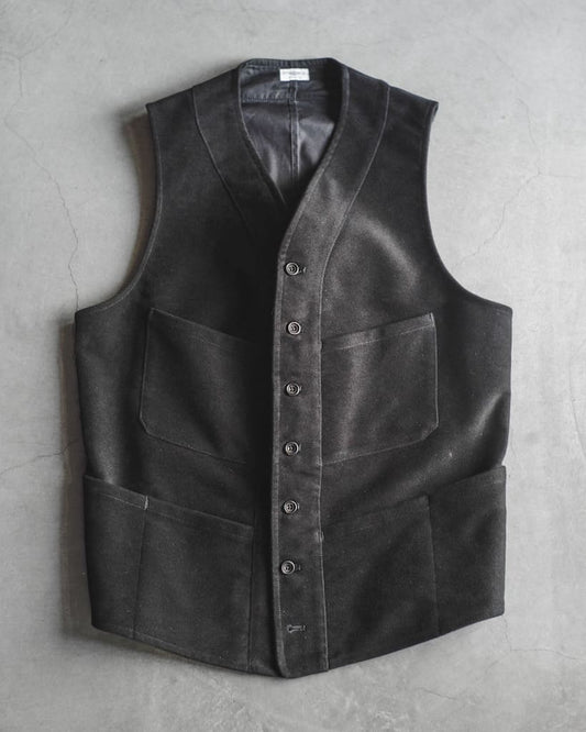 SAGAN - ENGLISH MOLESKIN - BLACK