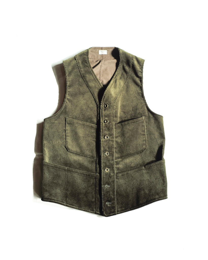 SAGAN - HEAVY CORDUROY - DARK OLIVE