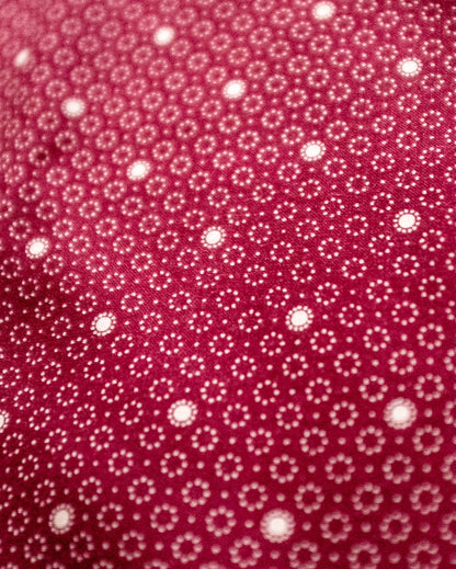 SCARF MALHOUSE - WOOL × SILK - BURGUNDY