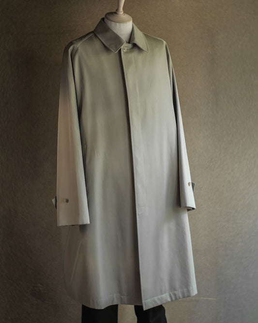 SINGLE RAGLAN COAT Ⅰ - COTTON GABARDINE - BEIGE