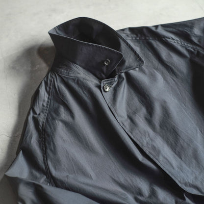 SINGLE RAGLAN COAT Ⅸ - VENTILE L35 - BLACK NAVY
