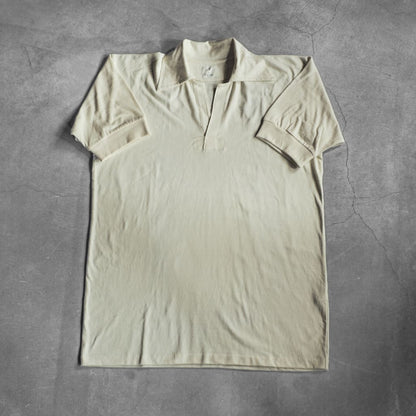 SKIPPER POLO - COTTON RAYON - BLACK & NAVY & NATURAL