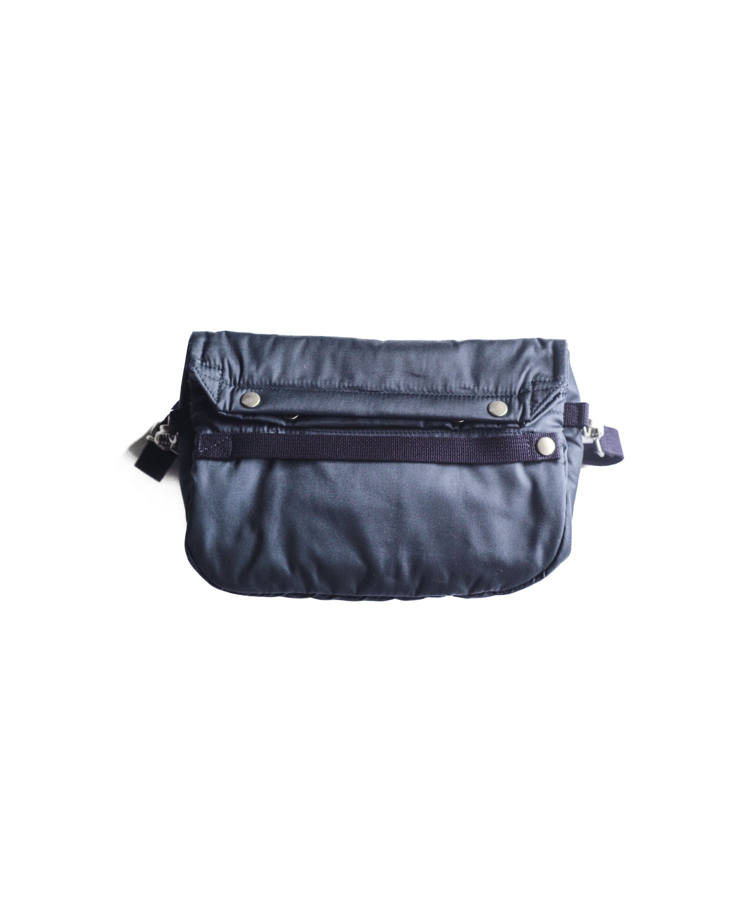 MARCHE BAG - VTG COTTON POLYESTER - NAVY BLACK