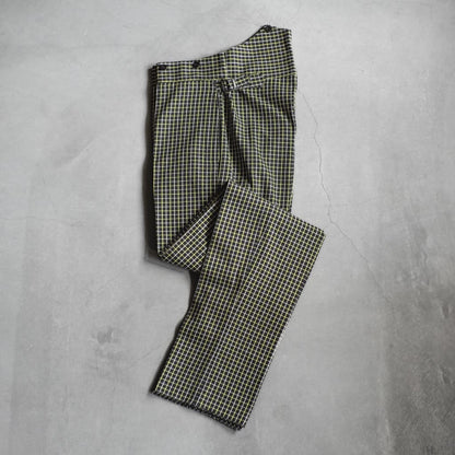 TANGO - TATTERSALL COTTON - BLACK × YELLOW × WHITE CHECK