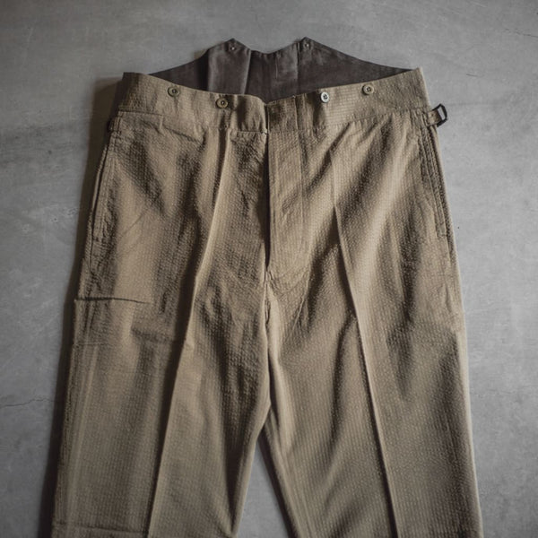 TANGO - SEERSUCKER - KHAKI – ANATOMICA KYOTO アナトミカ京都