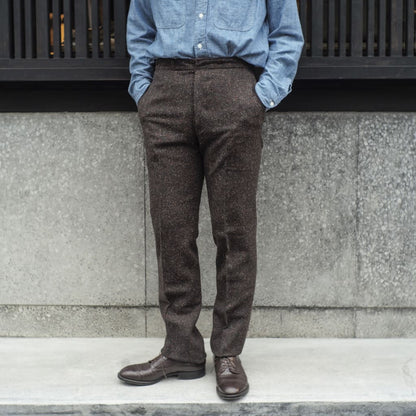 TENNIS - DONEGAL TWEED - BROWN