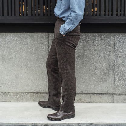 TENNIS - DONEGAL TWEED - BROWN