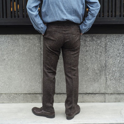 TENNIS - DONEGAL TWEED - BROWN