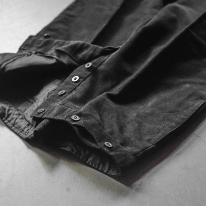 TENNIS - ENGLISH MOLESKIN - BLACK