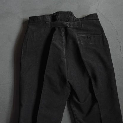 TENNIS - ENGLISH MOLESKIN - BLACK