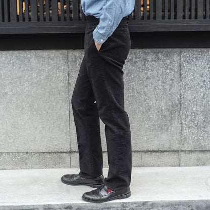 TENNIS - ENGLISH MOLESKIN - BLACK