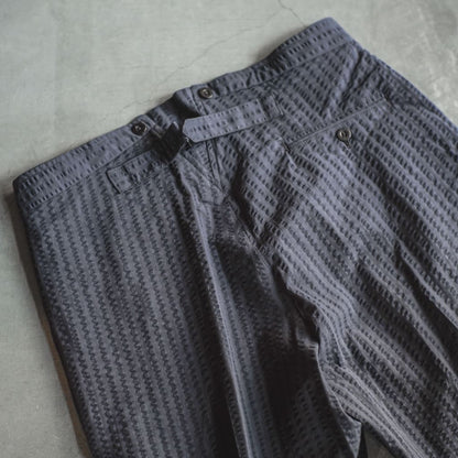 TENNIS - WIDE SEERSUCKER - DOUBLE NAVY