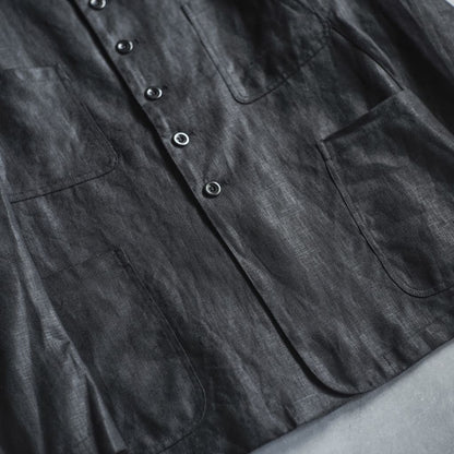 TROPICAL - TYRON LINEN - BLACK