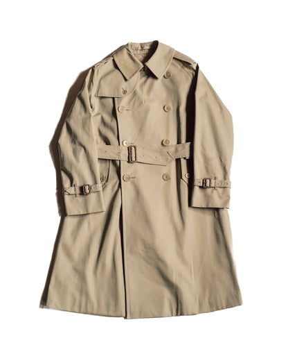 TRENCH COAT - COTTON GABARDINE - BEIGE