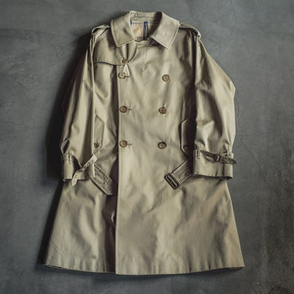 TRENCH COAT - COTTON GABARDINE - BEIGE