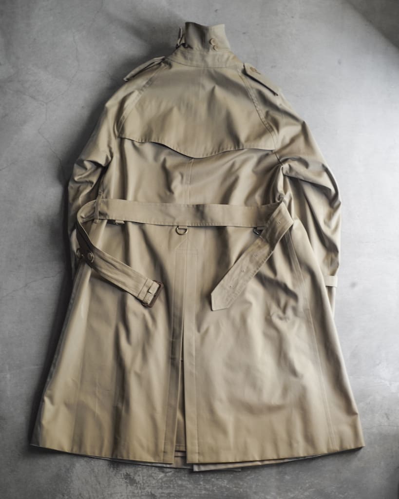 TRENCH COAT for LADIES - COTTON GABARDINE - BEIGE