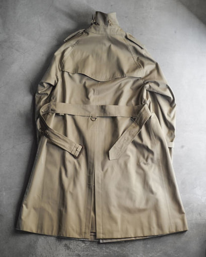 TRENCH COAT for LADIES - COTTON GABARDINE - BEIGE