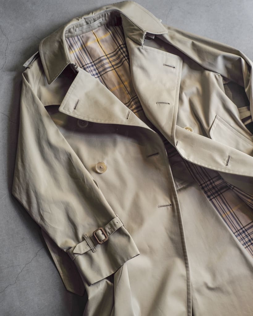 TRENCH COAT for LADIES - COTTON GABARDINE - BEIGE