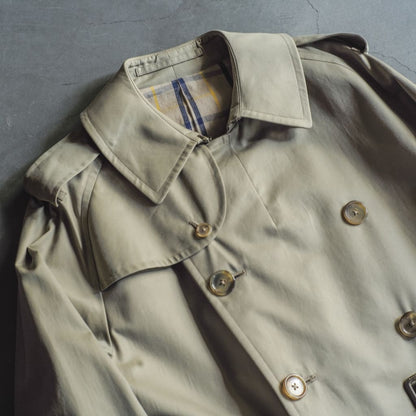 TRENCH COAT - COTTON GABARDINE - BEIGE