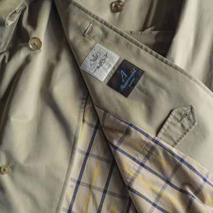 TRENCH COAT - COTTON GABARDINE - BEIGE