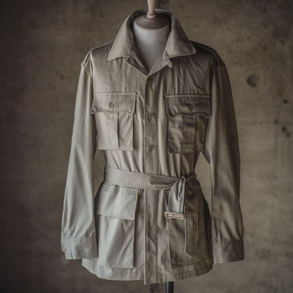USAF BUSH JACKET - COTTON POPRIN - BEIGE