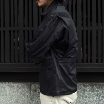 USN FLIGHT JACKET - COTTON POPRIN - BEIGE & NAVY