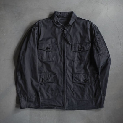 USN FLIGHT JACKET - COTTON POPRIN - BEIGE & NAVY