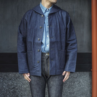 USN 1943 UTILITY JACKET - DENIM - INDIGO