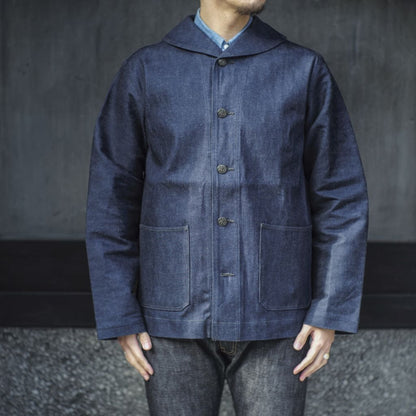 USN 1943 UTILITY JACKET - DENIM - INDIGO