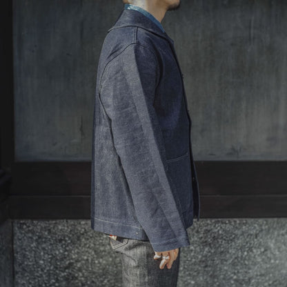 USN 1943 UTILITY JACKET - DENIM - INDIGO