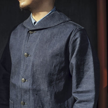 USN 1943 UTILITY JACKET - DENIM - INDIGO