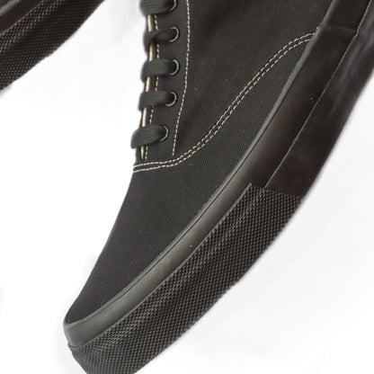WAKOUWA HIGH CUT - BLACK CANVAS - BLACK SOLE