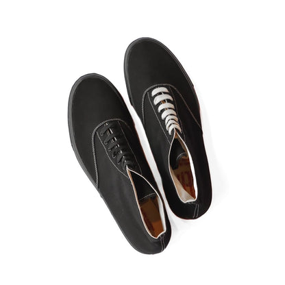 WAKOUWA HIGH CUT - BLACK CANVAS - BLACK SOLE