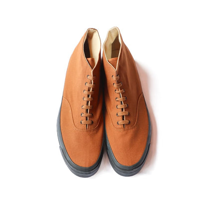 WAKOUWA HIGH CUT - BROWN CANVAS - BLACK SOLE