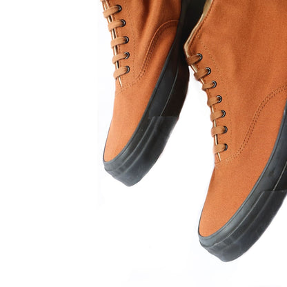 WAKOUWA HIGH CUT - BROWN CANVAS - BLACK SOLE