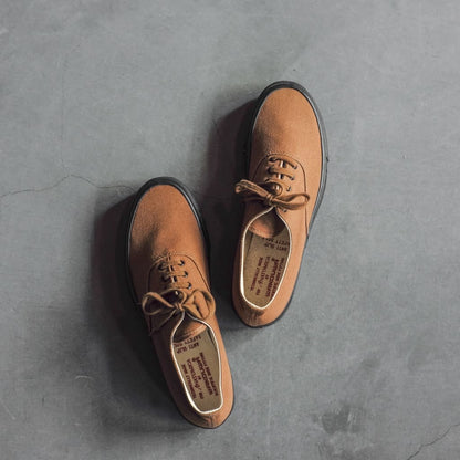 WAKOUWA LOW CUT - BROWN CANVAS - BLACK SOLE