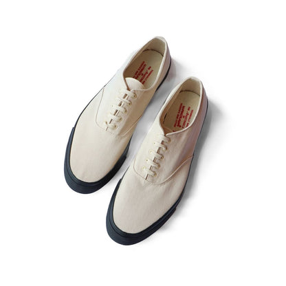 WAKOUWA LOW CUT - NATURAL CANVAS - BLACK SOLE